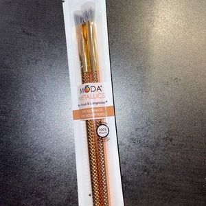 2pc-Moda Metallics Brush Set In Rose Gold
